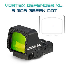 Vortex Defender-XL 1x 25 mm Reflex Micro Green Dot Sight DFXL-MGD3