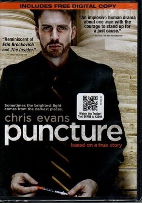 Puncture (DVD, 2011) (Chris Evans, Mark Kassen) NEW