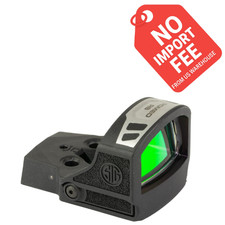 SIG Sauer ROMEO-RS Pro 6 MOA Red Dot Sight Black Compact Reflex Optic