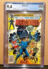 Marvel Comics Micronauts Volume 1 Book #1 CGC Graded 9.4 January 1979