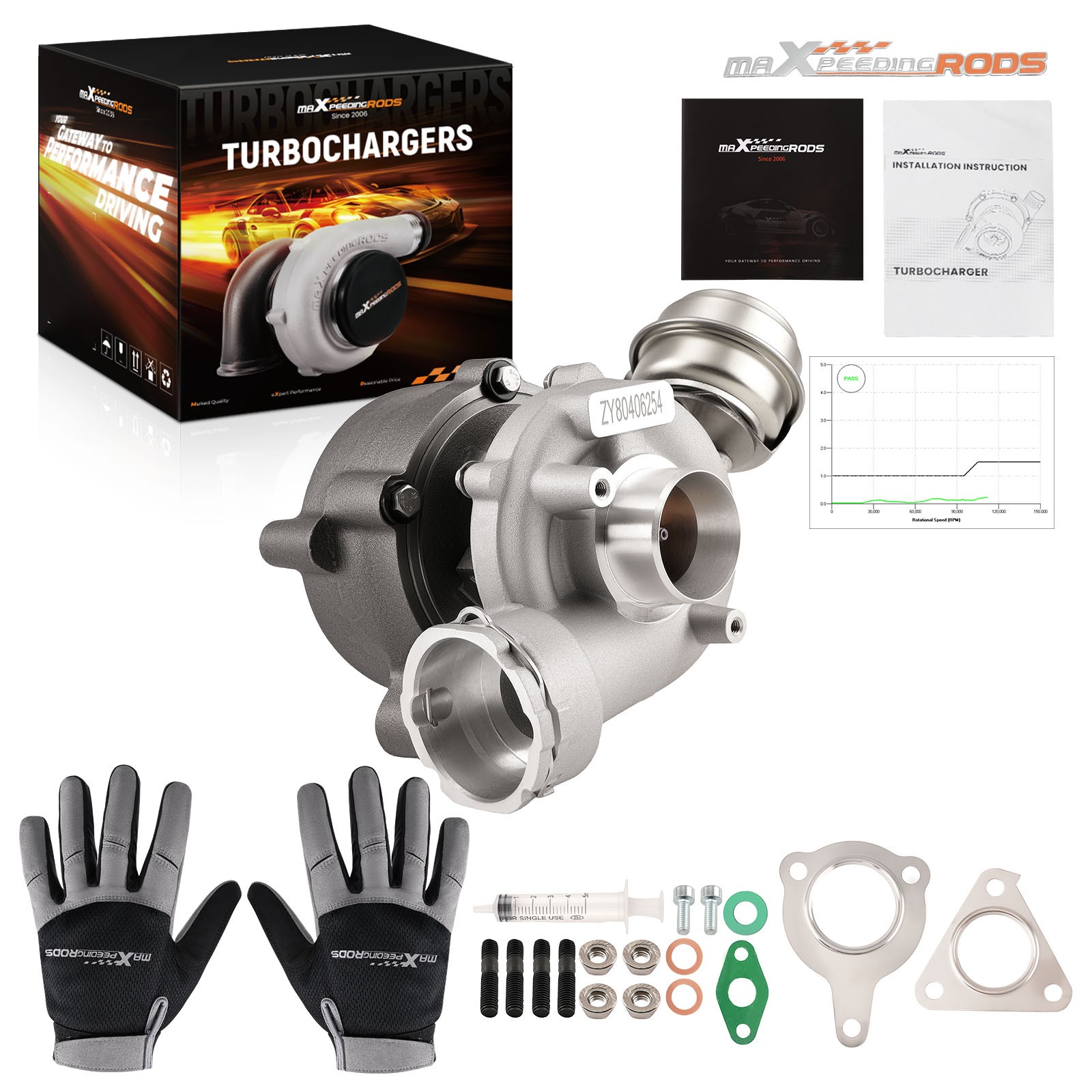 Gt1749v Upgrade Turbocharger For Audi A6 Avant C6 2.0tdi 140hp 03g145702fv
