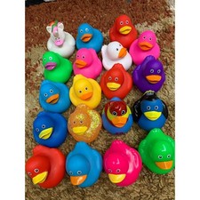 Rubber Duck Lot Assorted Bath Ducks Novelty Toy Bundle