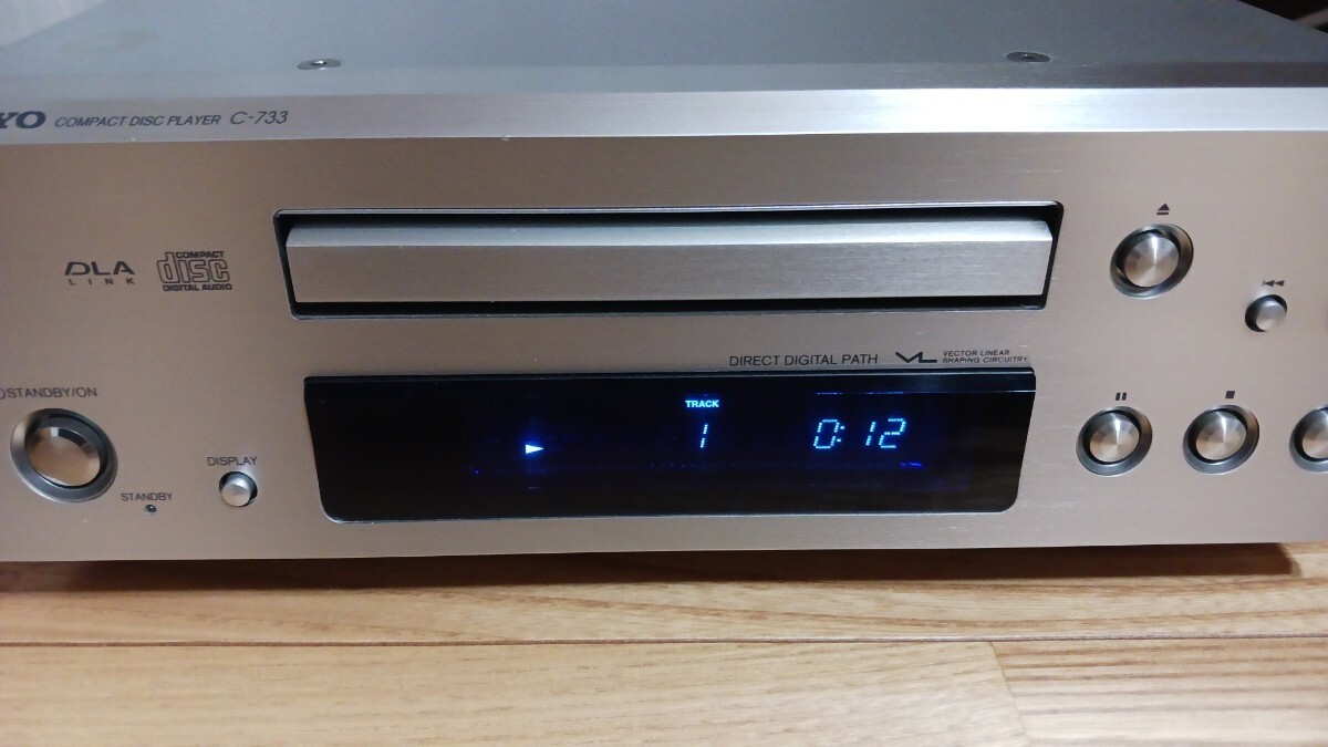 ONKYO C-733 Compact CD Deck Player Tested Japan | eBay