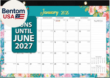 2026 Desk Calendar, Large Monthly Calendar Jan. 2026 - Jun. 2027 17'' X 12'',