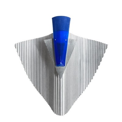 Ingo Maurer (Germany) Trybeca Wall Luminaire, Ribbed Aluminum with Dual Halogen