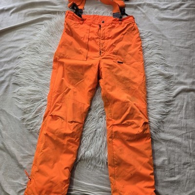 Browning Blaze Orange Insulated Hunting Pants Mens Size Large *Stained