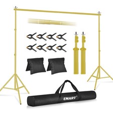 Backdrop Stand 10x8.5ft WxH Photo Studio Adjustable Background Stand Support...