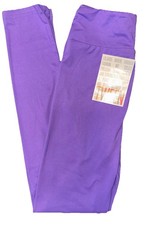 BRAND NEW LuLaRoe Tween 00-0 TW SOLID Purple Leggings