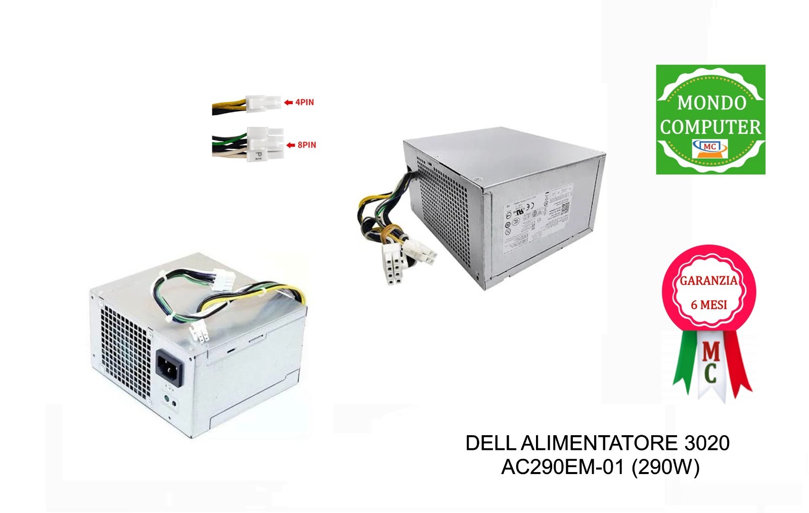 ALIMENTATORE COMPUTER DELL OPTIPLEX  3020 SFF