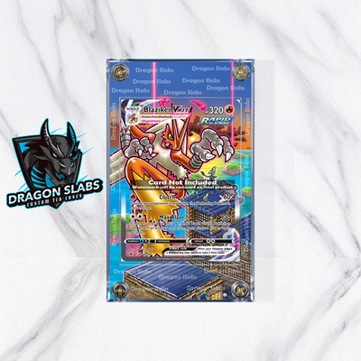 Pokemon Blaziken Vmax Chilling Reign 201/198 Extended Artwork Case