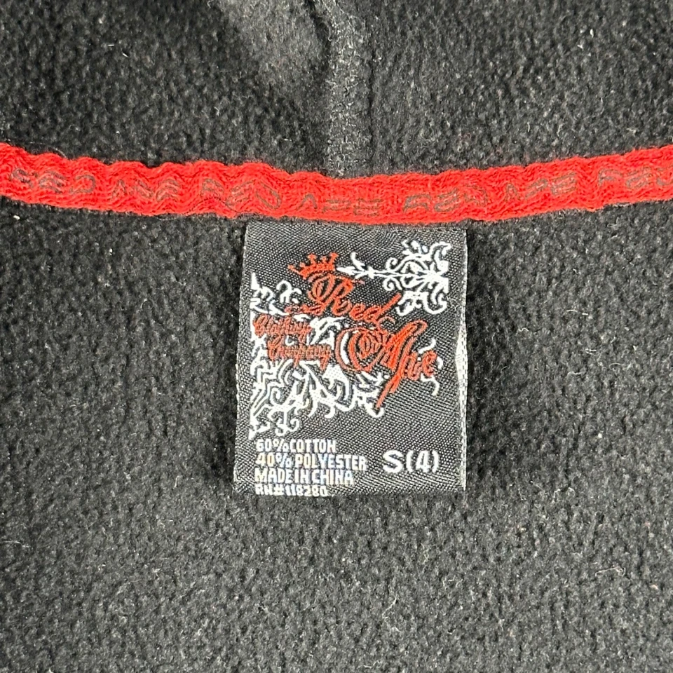 Chaqueta con Capucha Skater Grunge Niño Cremallera Pequeña Negra Y2K Jesse Pinkman Red Ape SIN CREMALLERA Foto 3 de 4