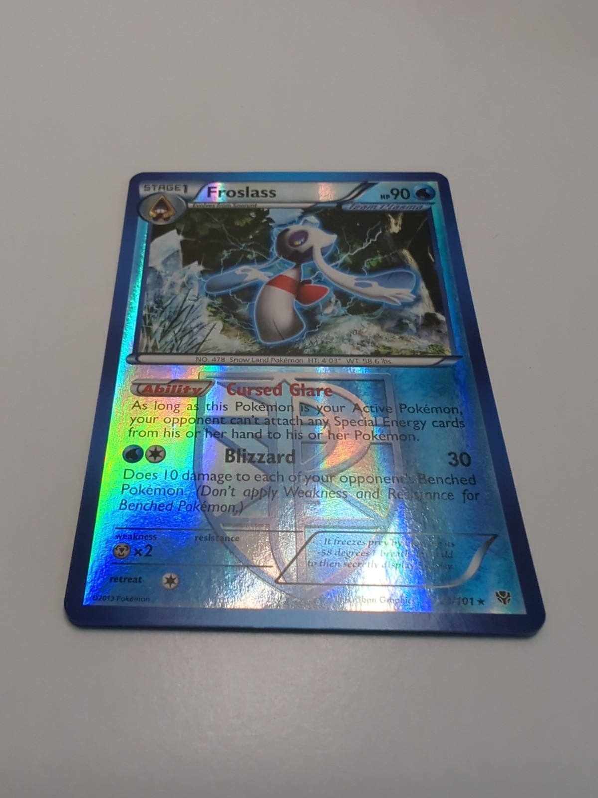 Froslass (Team Plasma) 23/101 Plasma Blast Reverse Holo