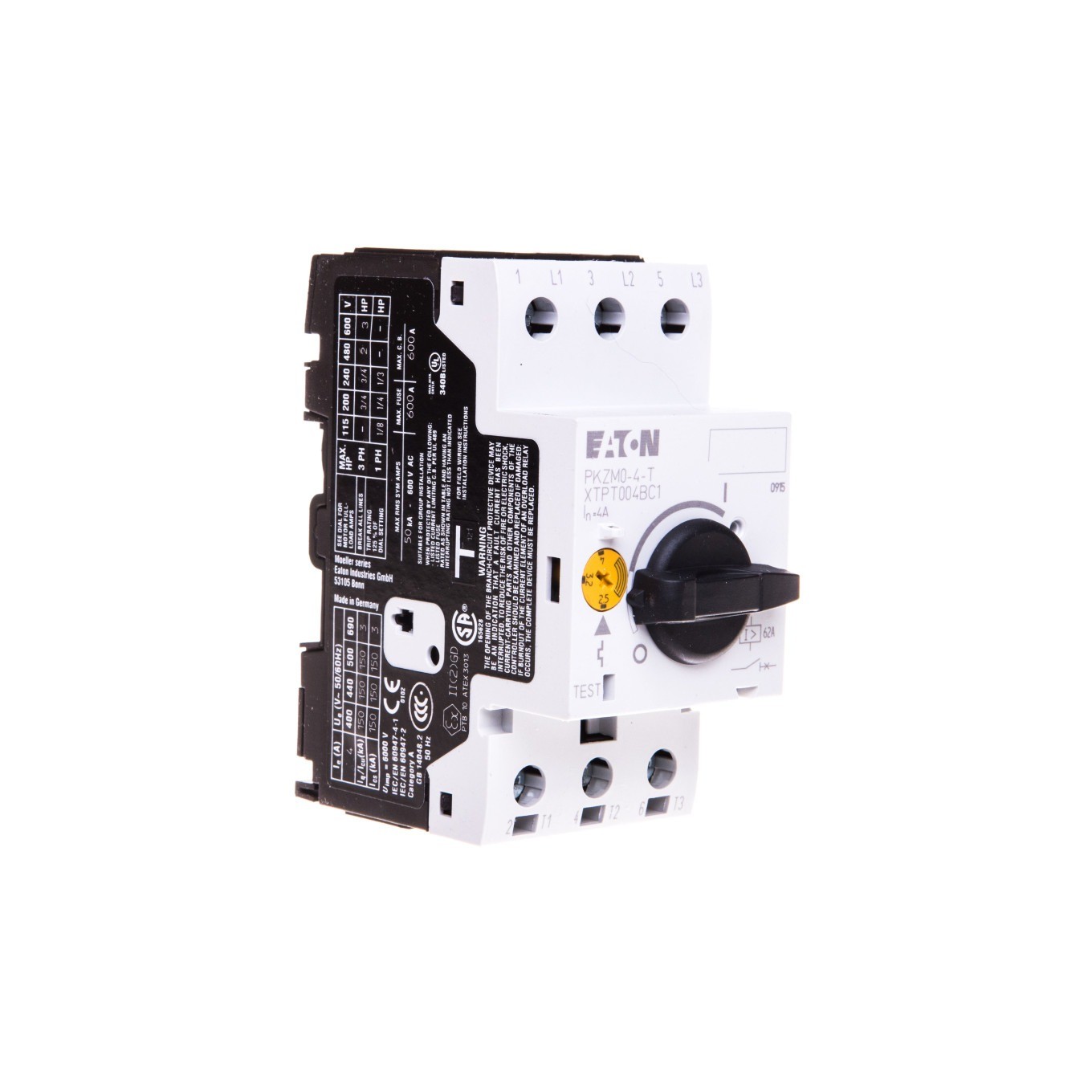 Eaton Nero/Grigio Interruttore Differenziale, Interruttore Del Trasformatore 4A - Immagine 3