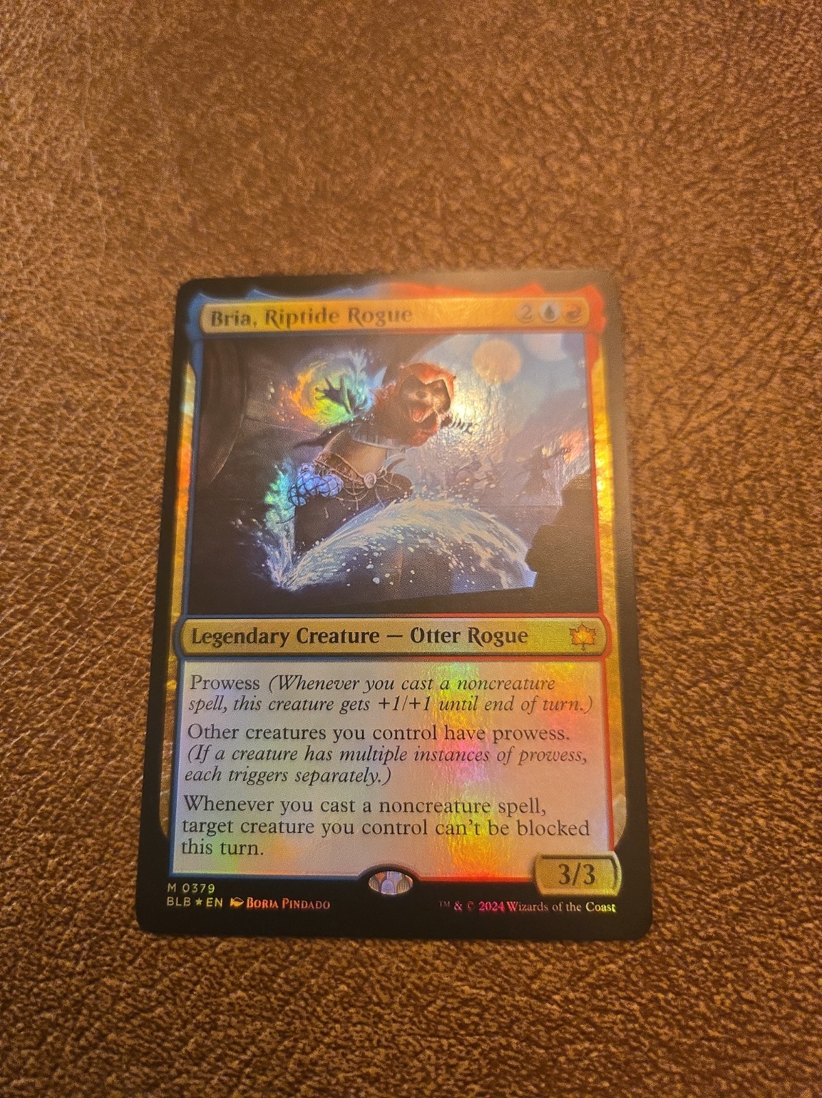 MTG Bria Riptide Rogue Foil Card Bloomburrow NM-Mint Condition