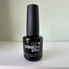 CND Creative Play Gel Polish Black 0.5 fl oz / 15 mL MPN 2225510