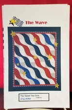 The Wave Quilt Pattern - Sweet Tea Girls #STG-0040 - 2007 - sizes 62x68 & 74x86