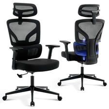 Office Chair Ergonomic Desk Chair - Home Mesh Office Desk Chair with Adjustab...