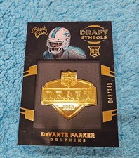 2015 Black Gold Draft Symbols Rookie Devante Parkers Miami Dolphins 6/49 #DRFT-9
