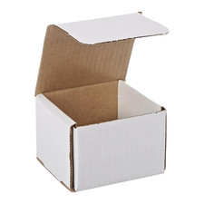 Shipping Boxes Small 4"L X 4"W X 3"H 50-Pack - Corrugated Cardboard Box for Movi