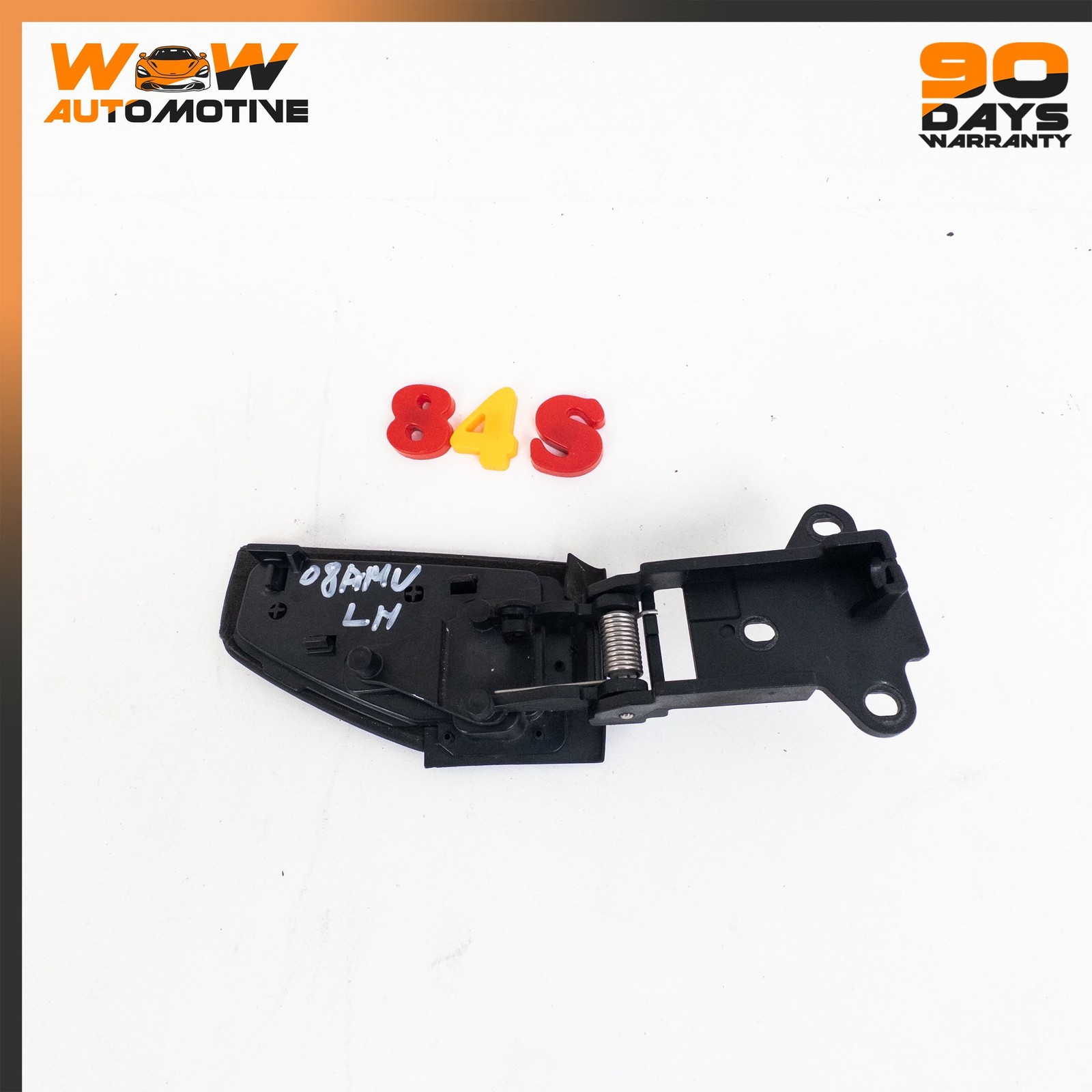 06-16 ASTON MARTIN V8 VANTAGE CONVERTIBLE LEFT TONNEAU LOCK FLAP ASSEMBLY OEM