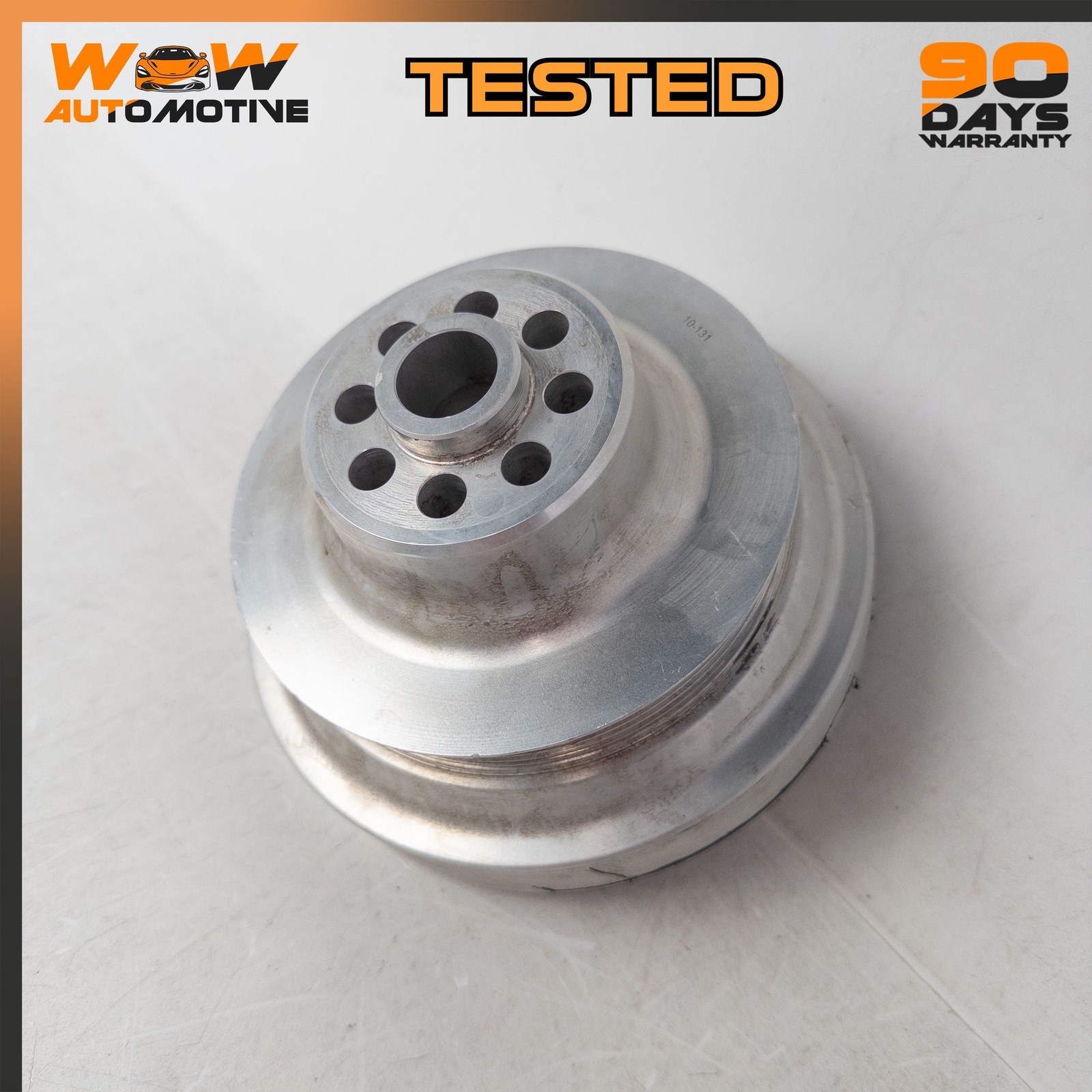 13-19 MASERATI QUATTROPORTE GTS 3.8L V8 CRANKSHAFT PULLEY TORSION DAMPER OEM