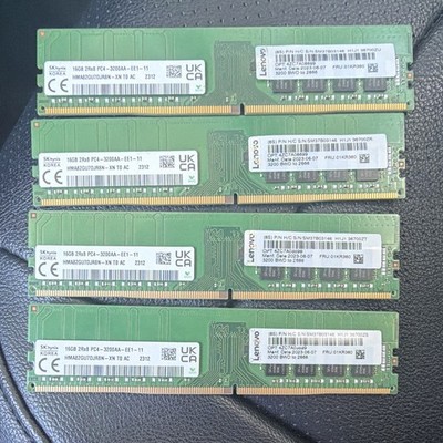 SK hynix 64GB (4x16GB) DDR4-3200 SO-DIMM Non-ECC HMA82GU7DJR8N-XN