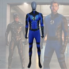 Mr Fantastic Costume Marvel Cinematic Universe Cosplay Bodysuit Handcrafted