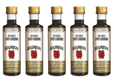Still Spirits Top Shelf Bourbon Essence 5 PK Home Brew Distilling