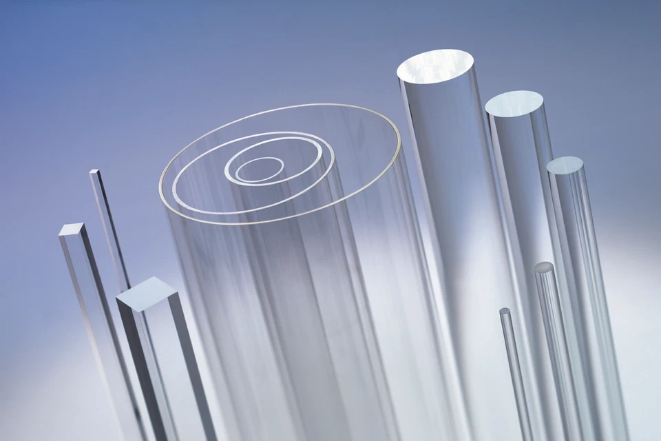 POLYCARBONAT-Rohr ø 30 - 250 mm, Länge 1000 mm