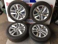 2012 PEUGEOT 508 ACTIVE SET OF 4X 17" ALLOY WHEELS WITH TYRES 9671401380