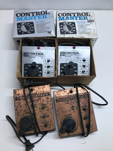 Control Master I, II, MRC Throttle-Pack Model 501- HO Train Control Transformer - 第 1/8 張圖片