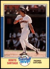 Benito Santiago #30 1988 Fleer Baseball MVPs