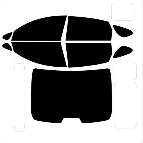 DIY Car Window Tint Avery NR Pro, US-Made, Nano Ceramic, Pre-cut 5%, 20%, 50% - Picture 19 of 20