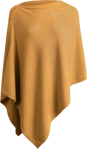 Women's Versatile Knitted Shawls Scarf Poncho Sweater Buttons Thermal Wrap Cape - Picture 57 of 165