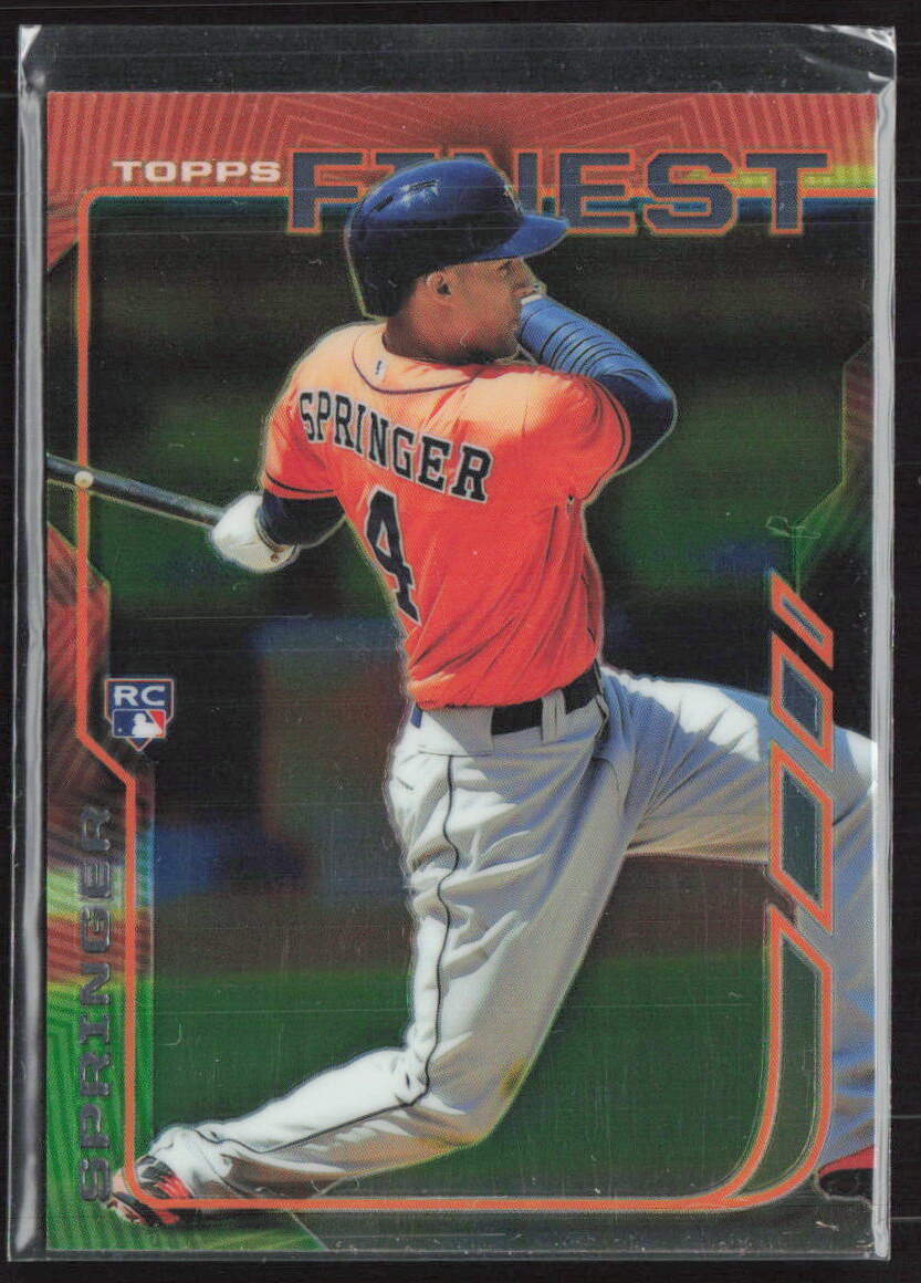 2014 Topps Finest #39 George Springer RC