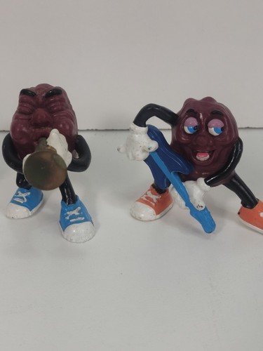 Complete Lot of 6 ~ 1988 Hardee’s California Raisins PVC Figures Toys Series 2 - Picture 4 of 11