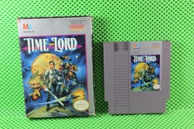 TIME LORD MB Nintendo NES-GP Made in Japan Authentic Recently Tested