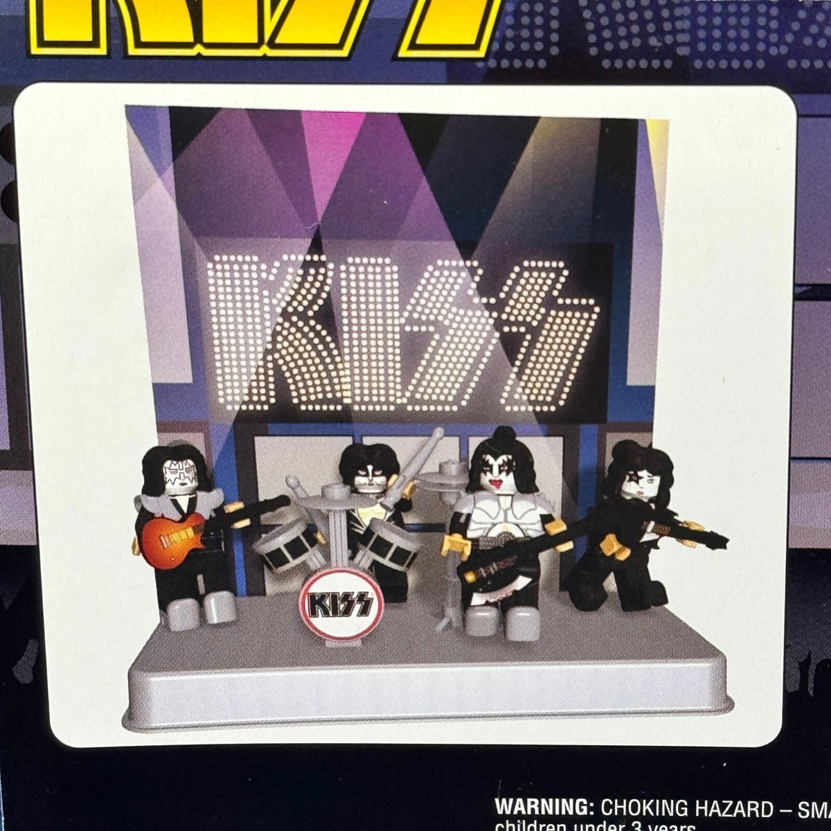 K'NEX Kiss Minifig Figure Set 48585 Demon Starchild Spaceman K'NEX Kiss Minifig Figure Set 48585 Demon Starchild Spaceman