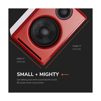 audioengine 2+ レッド Amazon.com: Audioengine A2 Red Bluetooth Pc Speakers and