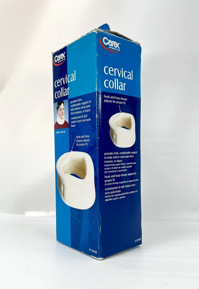 Collar cervical Carex para dolor de cuello - Soporte para cuello para alivio del dolor de cuello nuevo abierto Foto 2 de 4