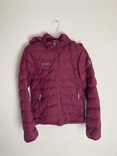 Bergans Of Norway Purple Womens Down Jacket Extra Small Xs Puffer Puffa Coat