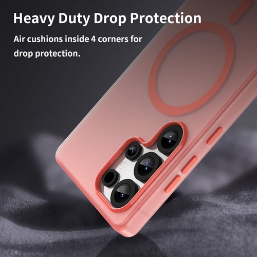 Funda TPU Mate Magnética Transparente para Samsung Galaxy S25 Ultra -Estilo Moderno - Imagen 9 de 18