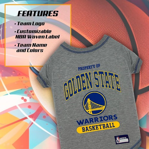 Pets First NBA Premium Tee Shirt for Dogs & Cats Comfortable & Sporty Dog Shirt - Picture 25 of 67