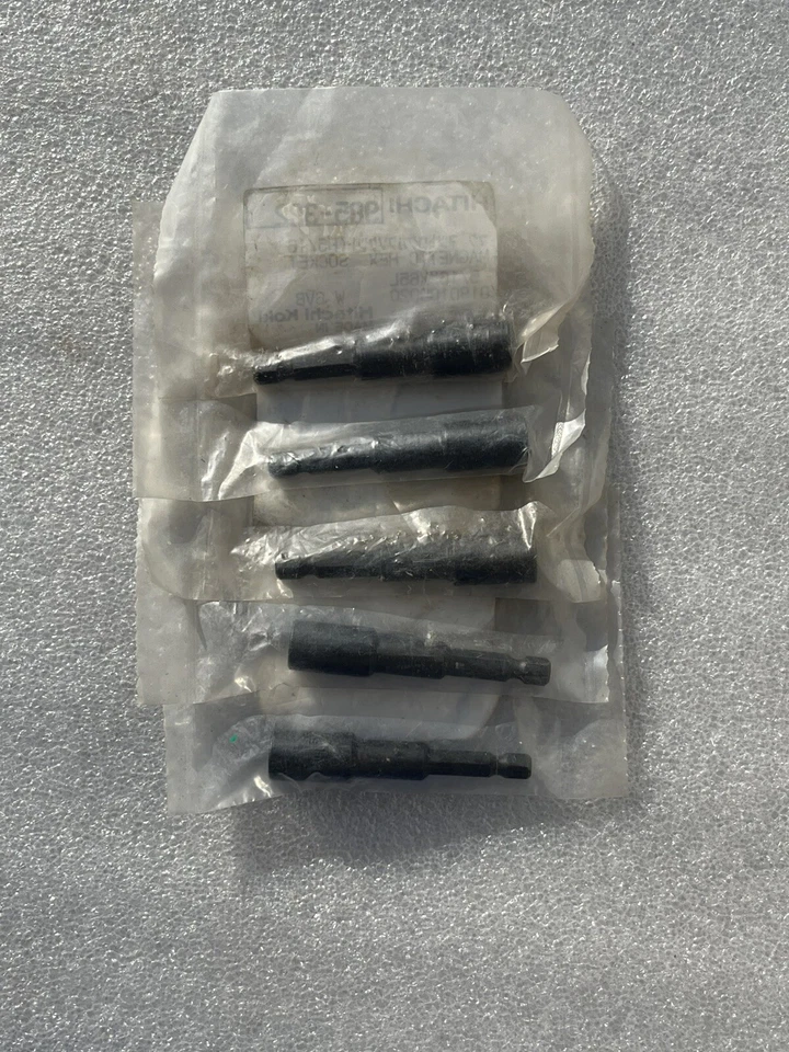 5/16” Magnetic Hex Driver Socket (5pc) NEW Hitachi 985-322 - Image 2 of 4