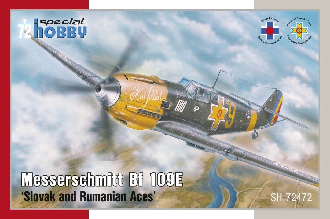 Special Hobby 72472 1:72nd scale Messerschmitt Bf 109E 'Slovak and Rumanian Aces
