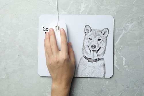Shiba Inu muismat met hond Art-Dog - Afbeelding 7 van 7