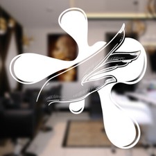  Nail salon wall sticker manicure beauty shop graphics quote decal art ns20