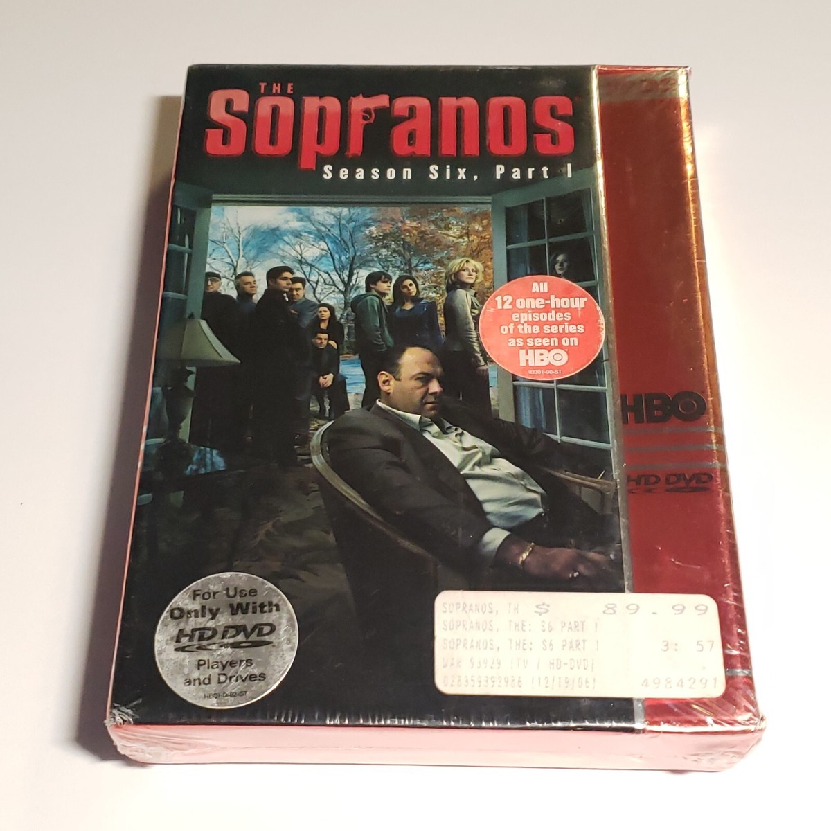 The Sopranos - Season 6, Part 1 (HD-DVD, 2006, 4-Disc Set