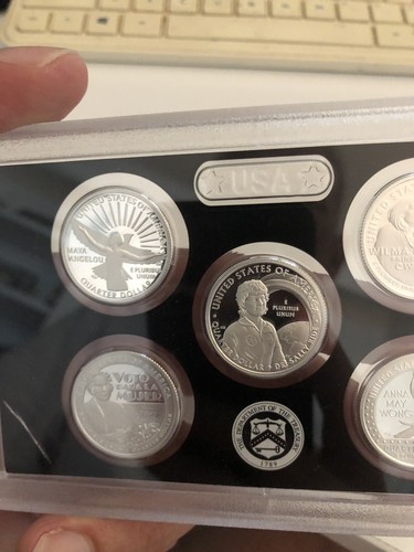 2022 United States Mint Silver Proof Coin Set With COA - 第 13/15 張圖片