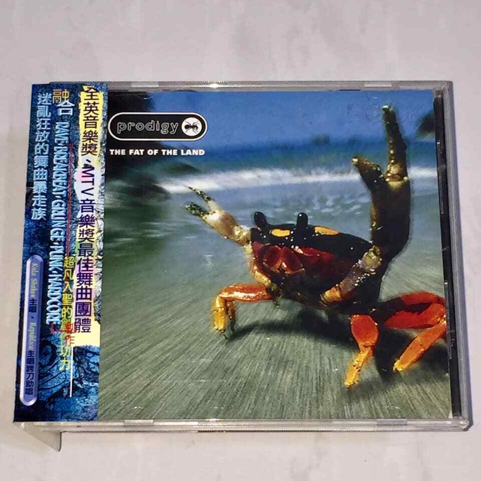 The Prodigy 1997 The Fat Of The Land Taiwan 1st Edition OBI CD